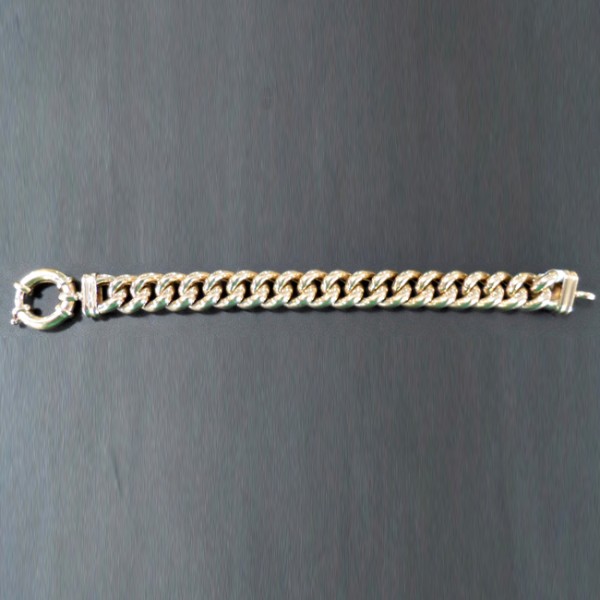9ct gold 36g curb bracelet - Jewellery Shop Dublin